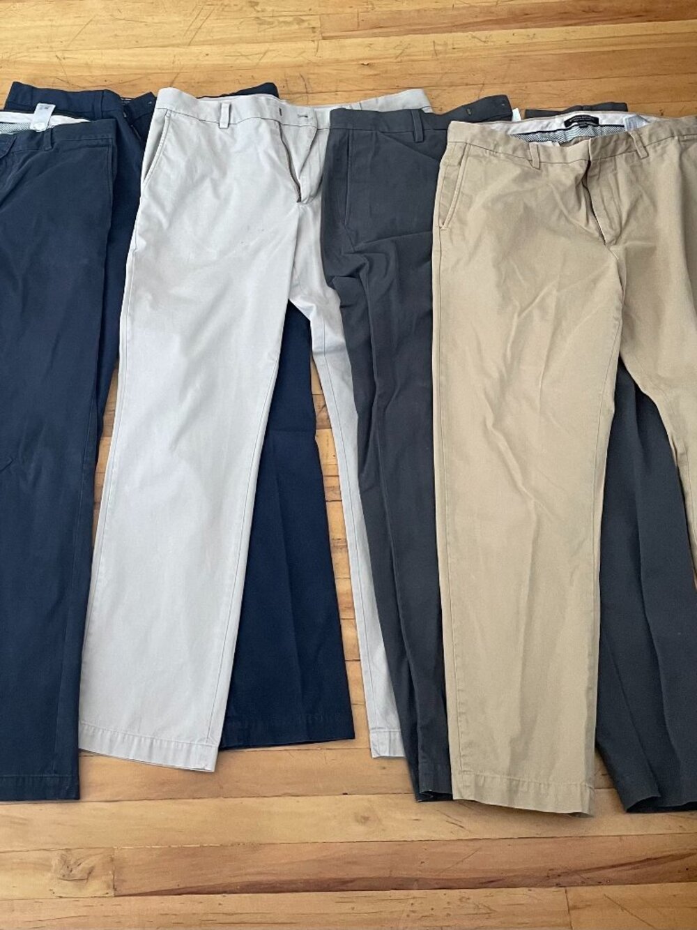 7 pairs of Banana Republic Chinos